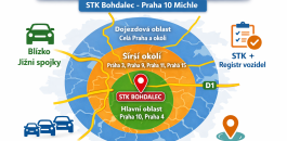 STK Bohdalec – spádové oblasti a dostupnost